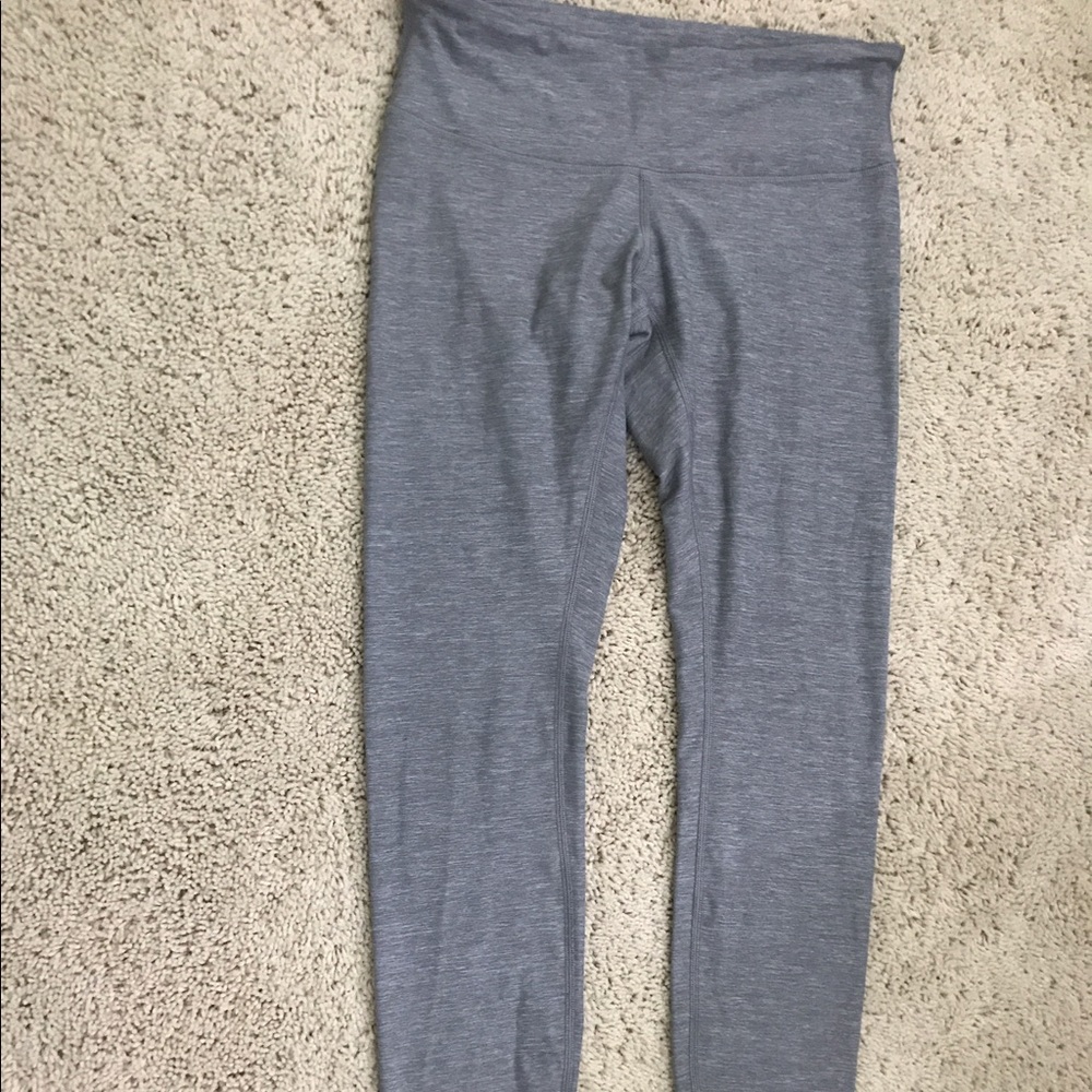 Lululemon Grey Wunder Under leggings