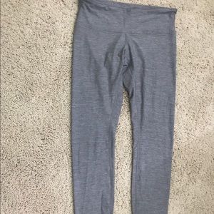 Lululemon Grey Wunder Under leggings