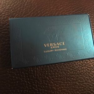 Versace Eros gold keychain