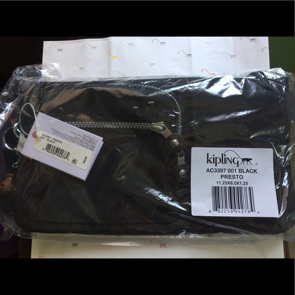 Kipling 'Presto' Fanny Pack (Black)