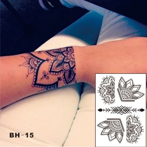 Water Transfer Temporary Tattoo - Picture 2 of 4