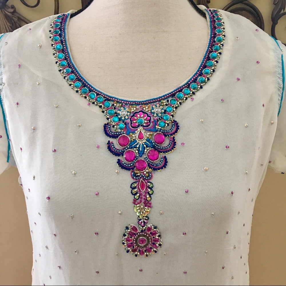 💃🏼Custom Made Indian Salwar Kameez💃🏼 NWOT