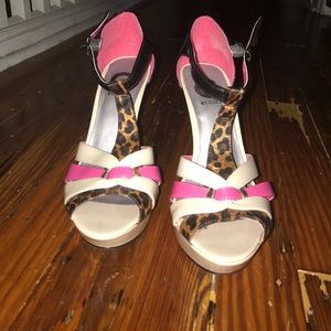 Guess Cheetah Heels