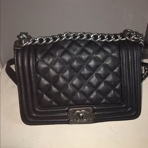 Chanel black purse
