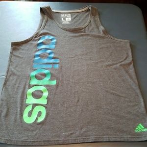 Adidas logo tank