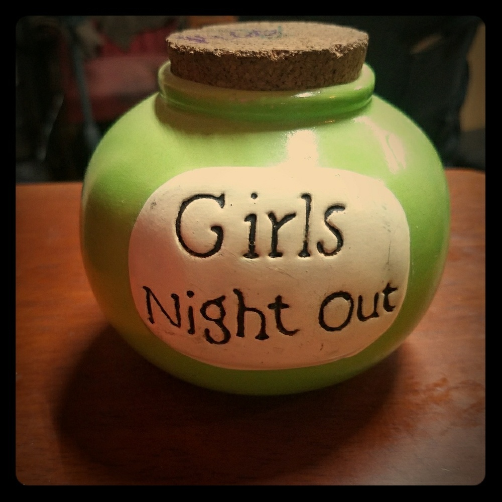Ceramic pot with cork