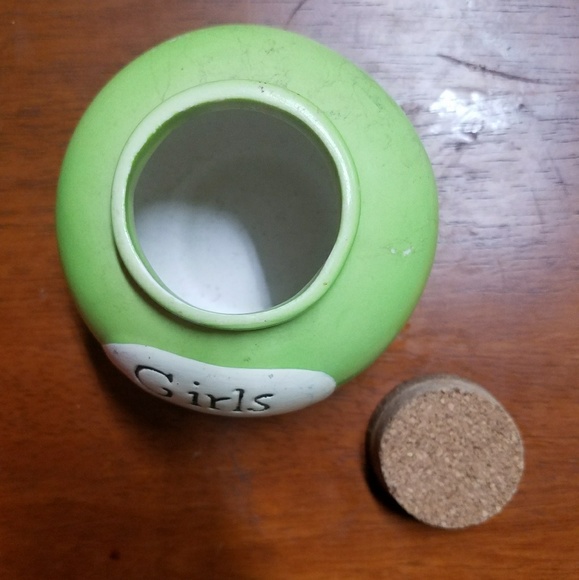 Ceramic pot with cork - Picture 2 of 2