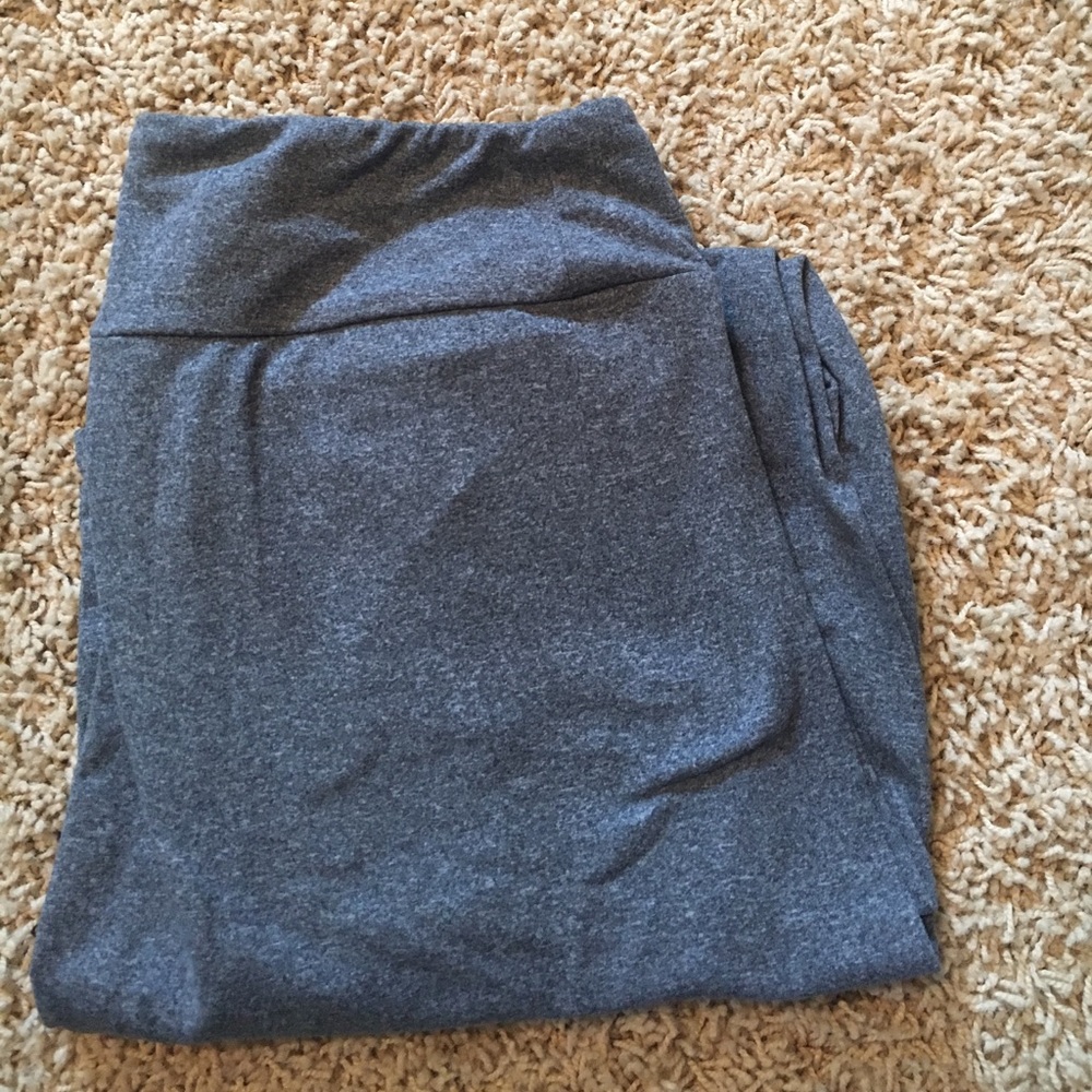 lularoe one size gray leggings