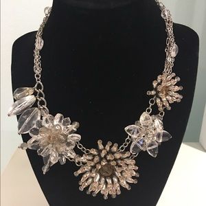 LOFT beaded statement necklace
