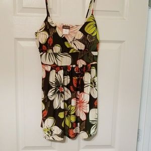 Floral Spaghetti Strap Shirt