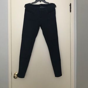 Dark wash ankle jeans