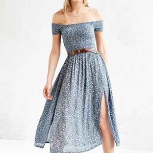 Urban Outfitters Off the Shoulder Floral Dress
