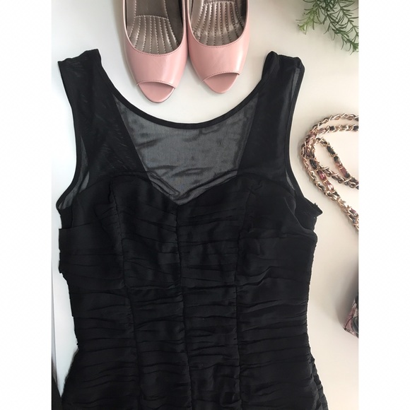 Forever 21 • Ruched Little Black Dress - Picture 2 of 8