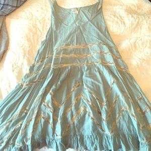 Free people Light Blue Tunic