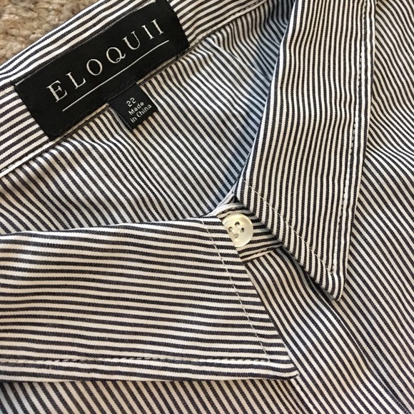 Pinstripe shirtdress - Picture 2 of 3