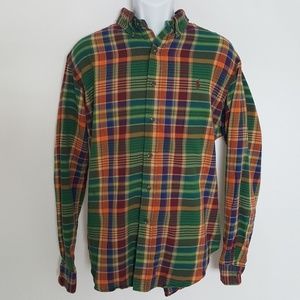 Ralph Lauren Plaid Longsleeves Mens Shirt Size L