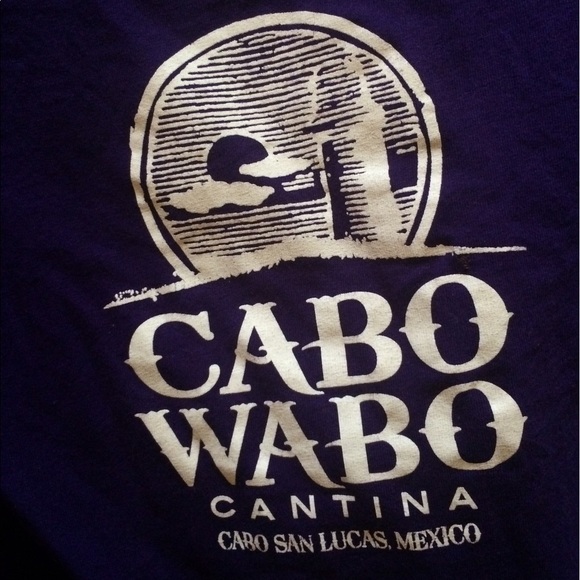 Purple Cabo Wabo fitted tshirt - Picture 3 of 3