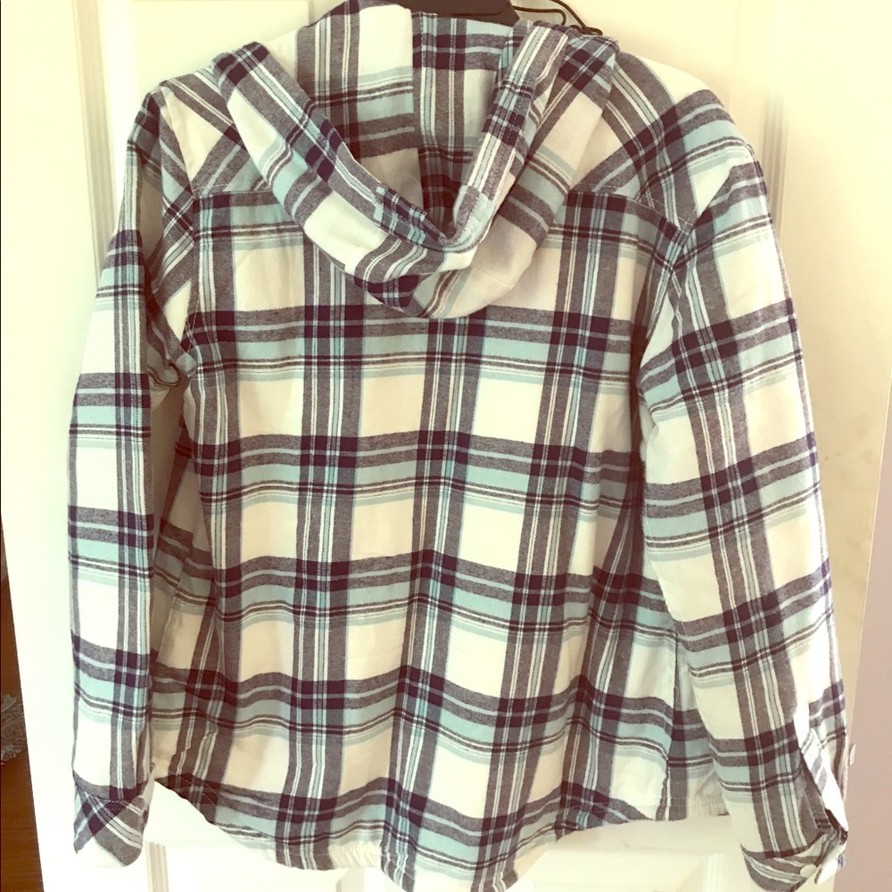 Warm plaid button up