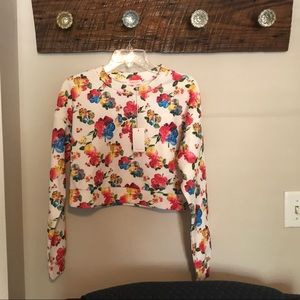 Long Sleeve Crop Top