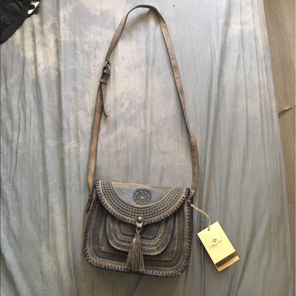 Patricia Nash Tooled Leather Beaumont Handbag NWT
