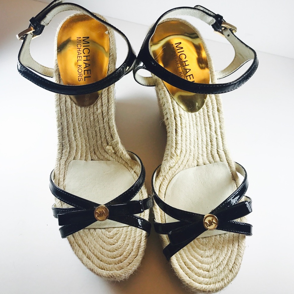 Michael Kors Wedge Black 4.5"