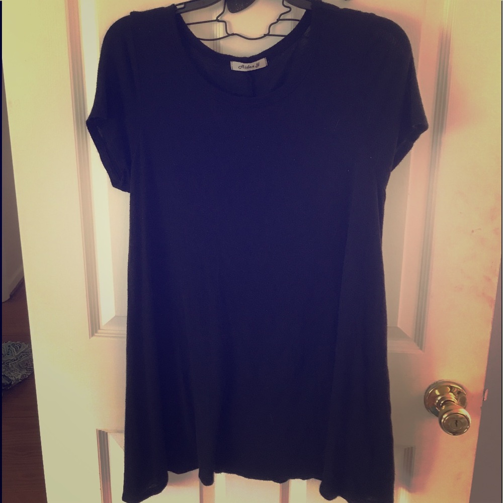 Black comfy dress
