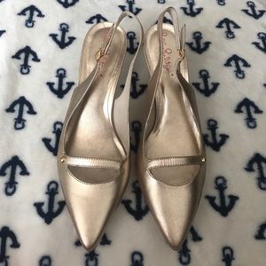 Lilly Pulitzer Kat Kitten Heels 7.5