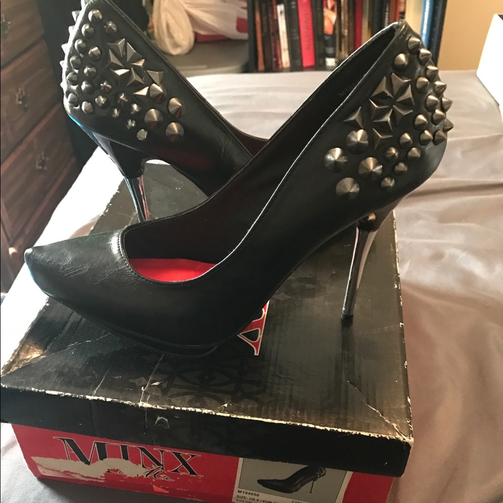 Spike Studded Heels👠👠