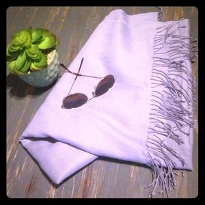 Lavender pashmina scarf