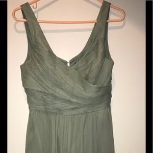 J Crew Mirabelle Dress in Silk Chiffon size 6