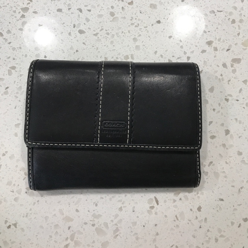 Black Coach Wallet