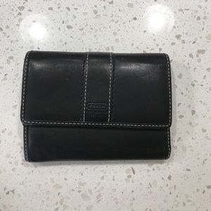 Black Coach Wallet