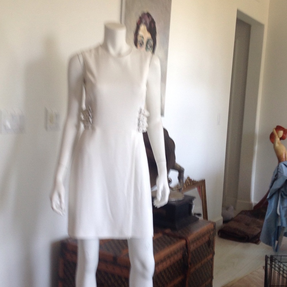 A.L.C. white sleeveless dress