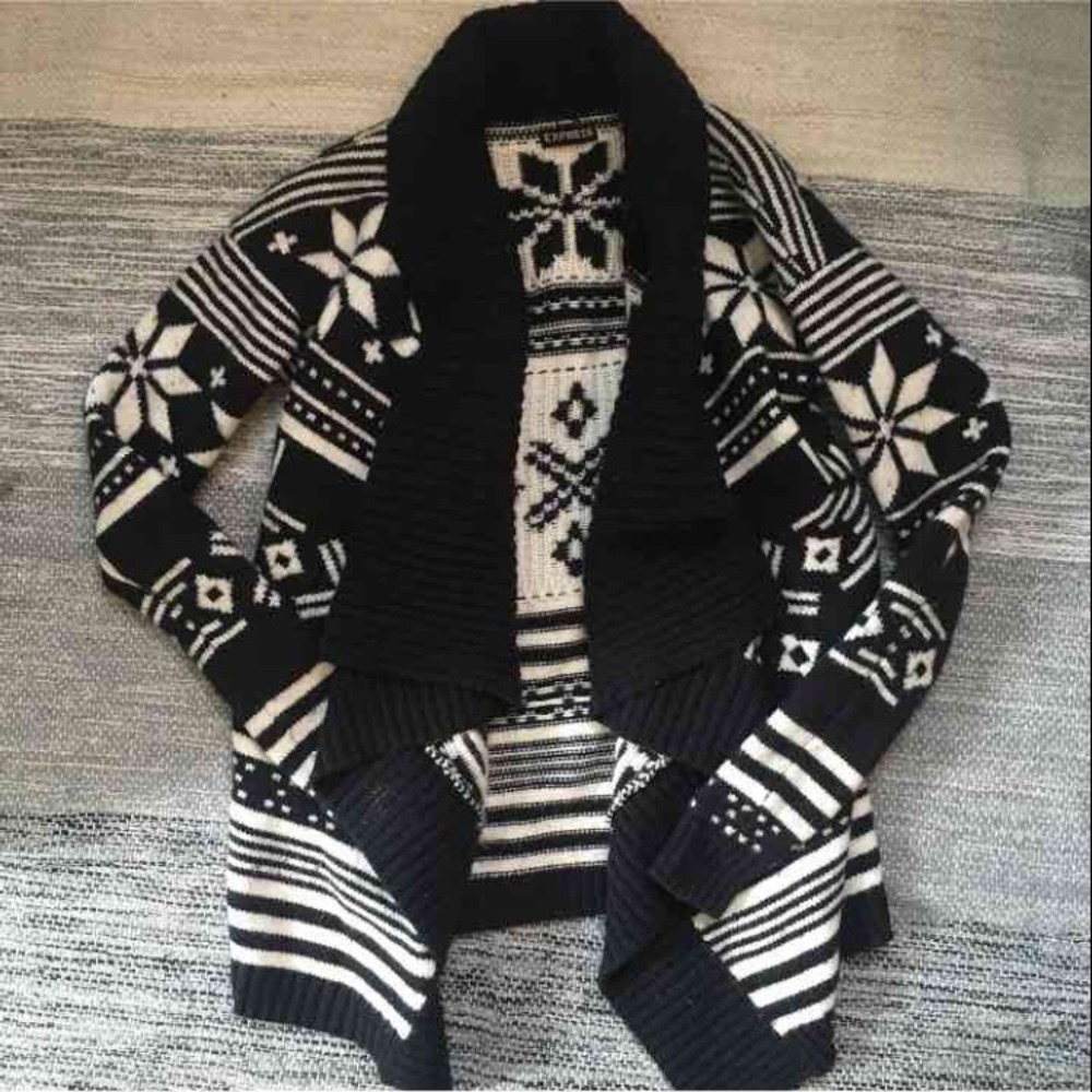 Express Fair Isle Cardi