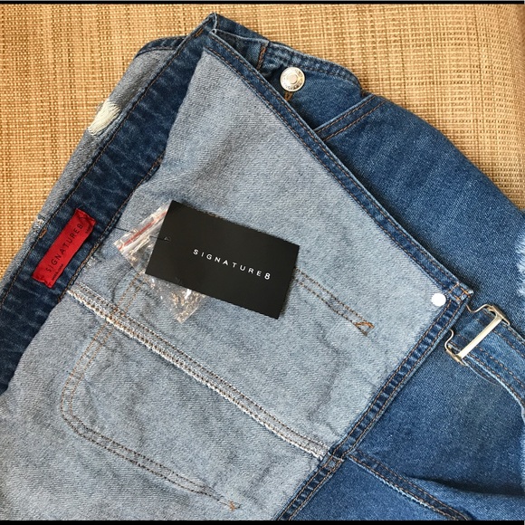 Denim overalls from Nasty Gal (NEW WITH TAGS) - Picture 4 of 4