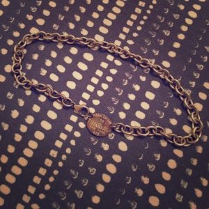 Authentic Tiffany return to Tiffany necklace
