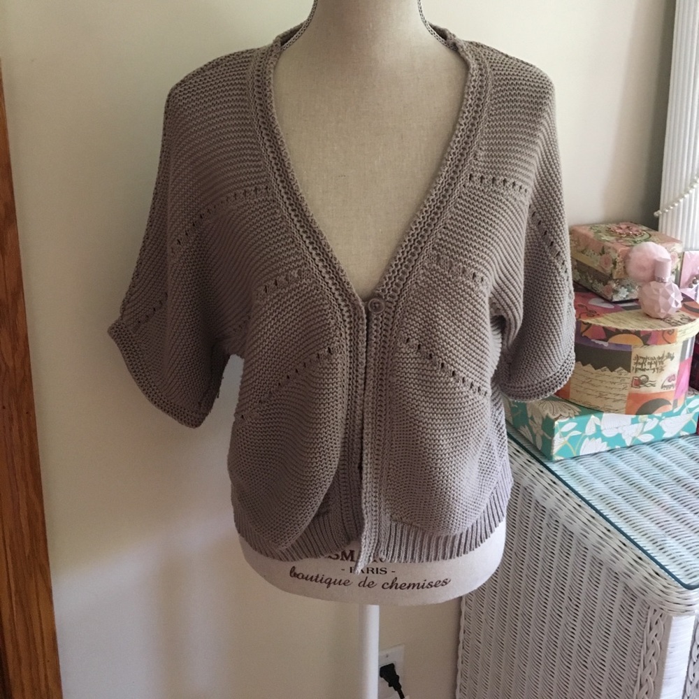 Knit cardigan