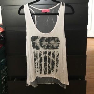 Printed tank top