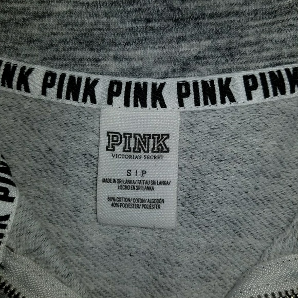 Like new vs pink tropical quarter zip - Picture 7 of 7