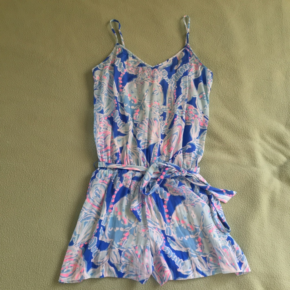 Lilly Pulitzer Deanna Romper Size XS