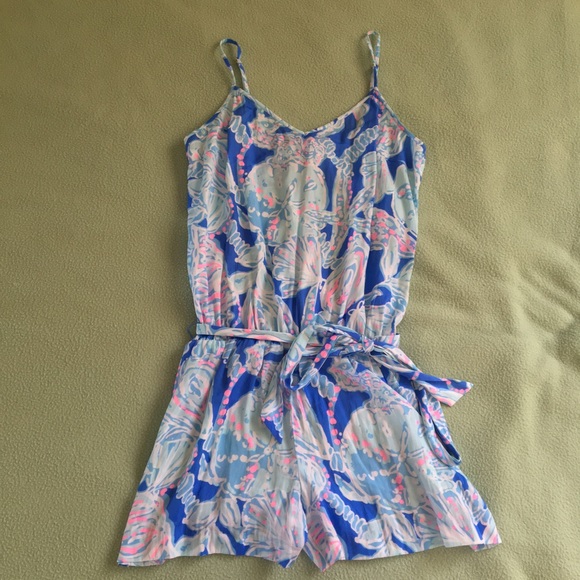 Lilly Pulitzer Deanna Romper Size XS - Picture 1 of 2