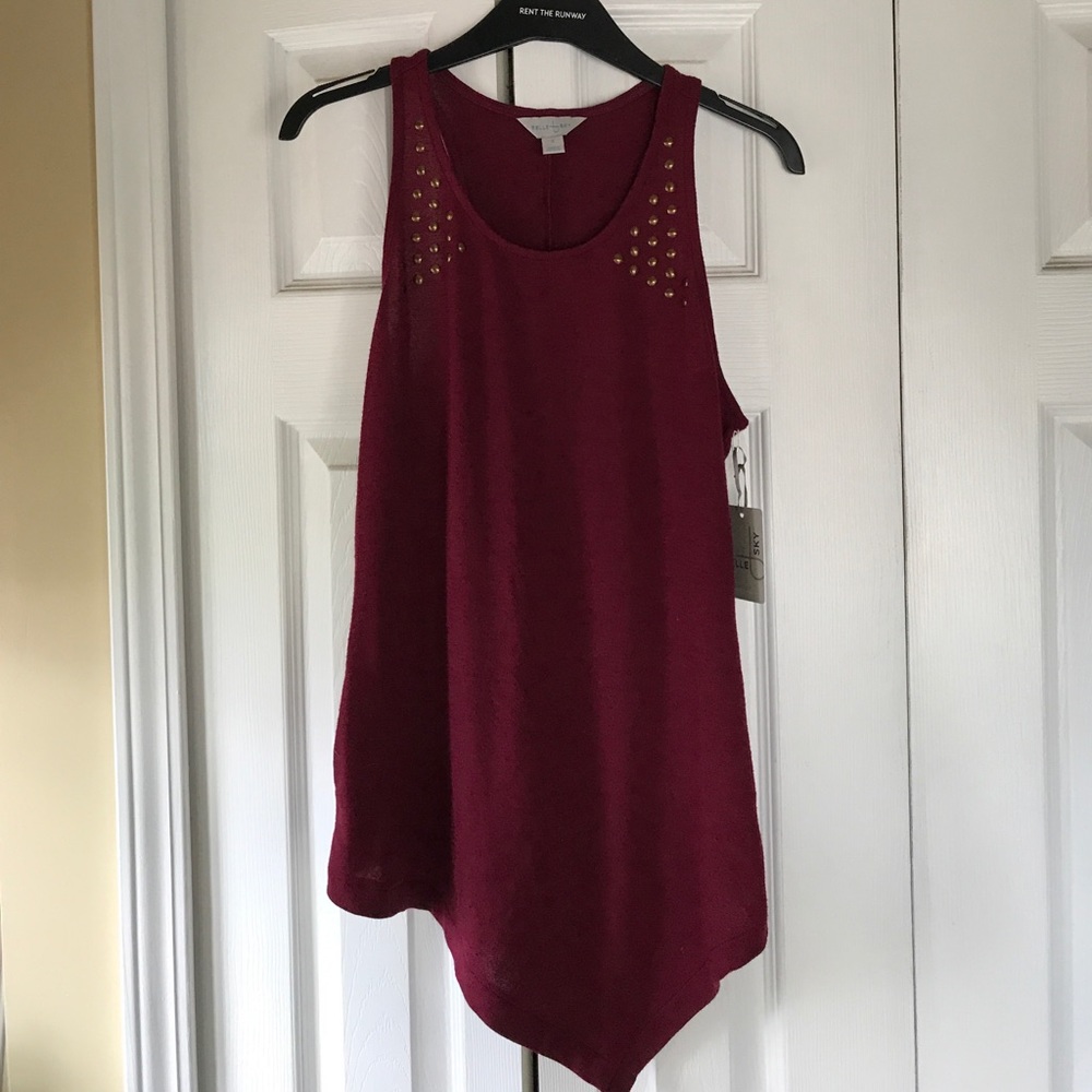 Jc Penney burgundy tank top NWT $26!