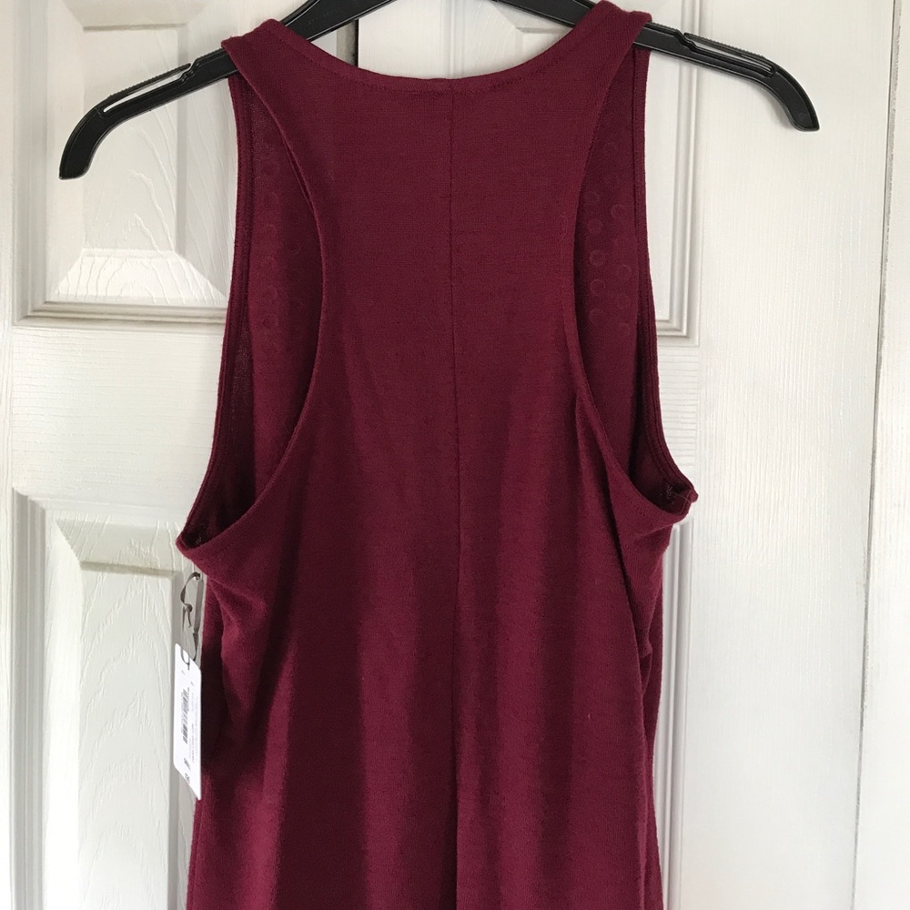Jc Penney burgundy tank top NWT $26! - Picture 5 of 5