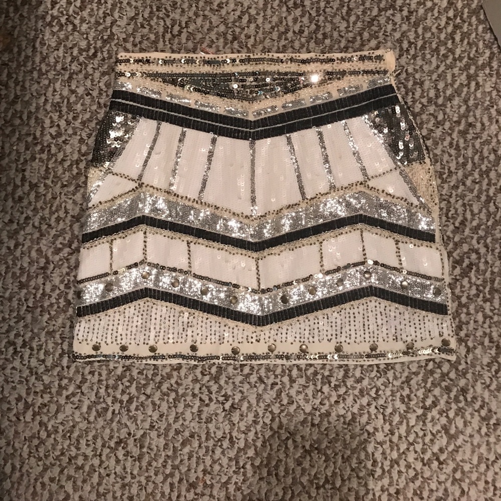 Sequin skirt