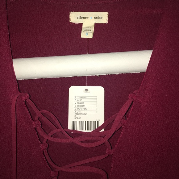 Silence + Noise Lace Up Dress - Picture 3 of 3