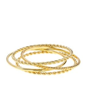 Textured Bangle Set