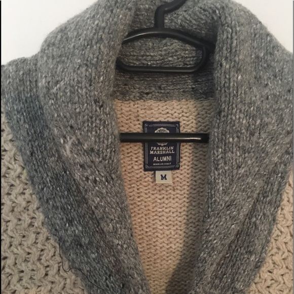 Franklin Marshall Wool Knit Sweater - Picture 2 of 3