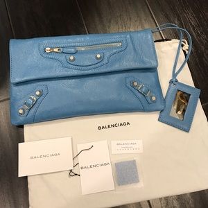 Balenciaga clutch bag NWT n Mirror