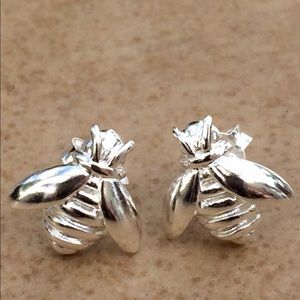 Jewelry - Sterling Silver 925 Bumble Bee Stud Earrings Jewelry - Sterling Silver 925 Bumble Bee Stud Earrings