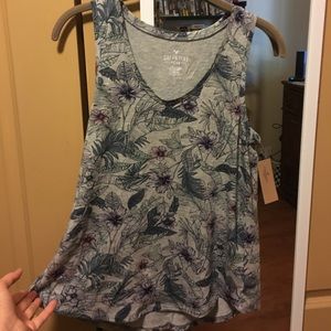 American Eagle Floral Soft and Sexy Tank